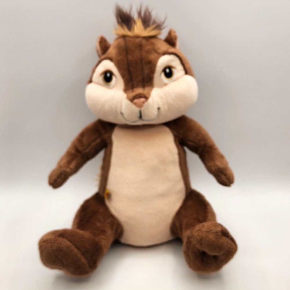 ALVIN and the Chipmunks CHIP WRECKED BUILD A BEAR Plush Embordered Eyes 2011 pic